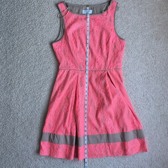 Jessica Simpson Pink Sleeveless Dress size 10 - Picture 10 of 12